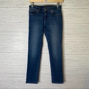 DL1961 premium angel mid rise skinny ankle jeans